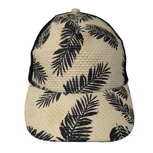 Rampage Snapback Trucker Hat Straw Cap Multicolor One Size Mesh Back W/Tags